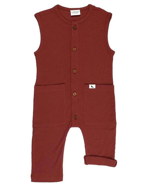 Organic cotton baby dungarees